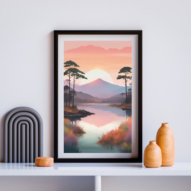 Serene Morning Glow Poster (Von Creator hochgeladen)