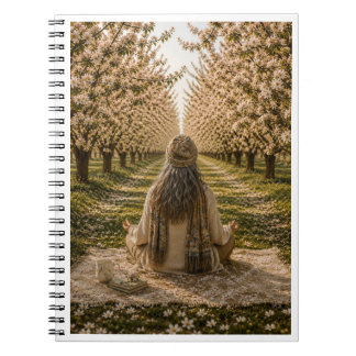 Serene Orchard Sticky Notes | Romantic Botanical Notizblock