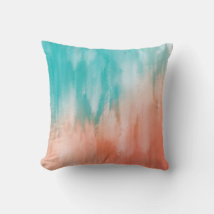 Serene Pastel Watercolor Blend Kissen
