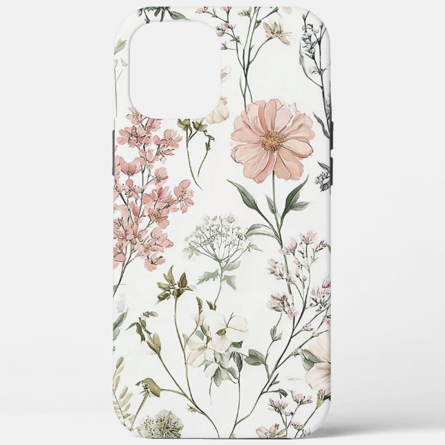 Serene Petals Case-Mate iPhone Hülle (Rückseite)