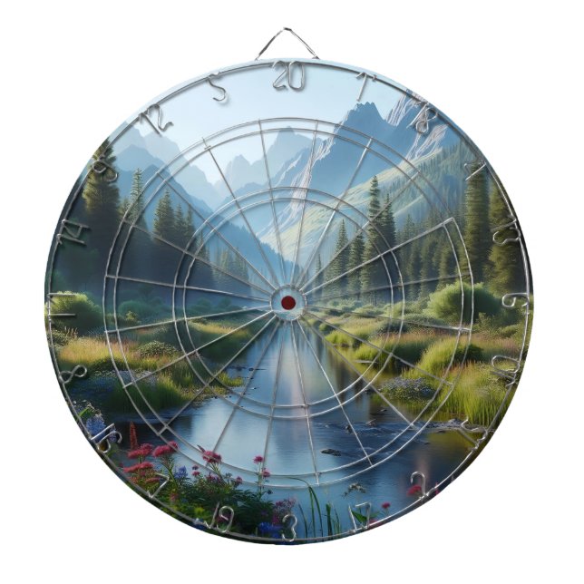Serene River Valley Dartscheibe (vorne)