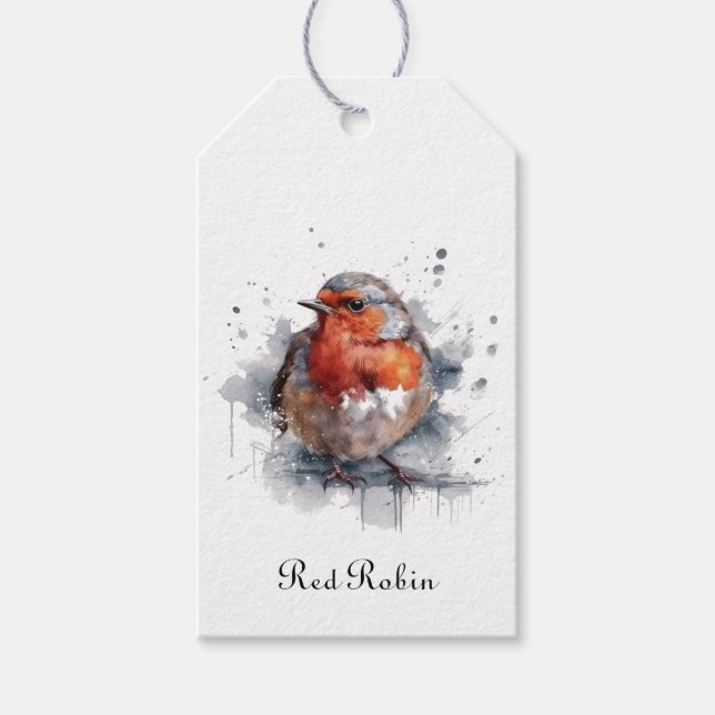 Serene Robin, Brauch Geschenkanhänger (Vorderseite)