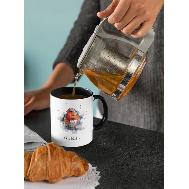 Serene Robin, Brauch Tasse (Von Creator hochgeladen)