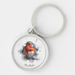 Serene Robin, individuell Schlüsselanhänger