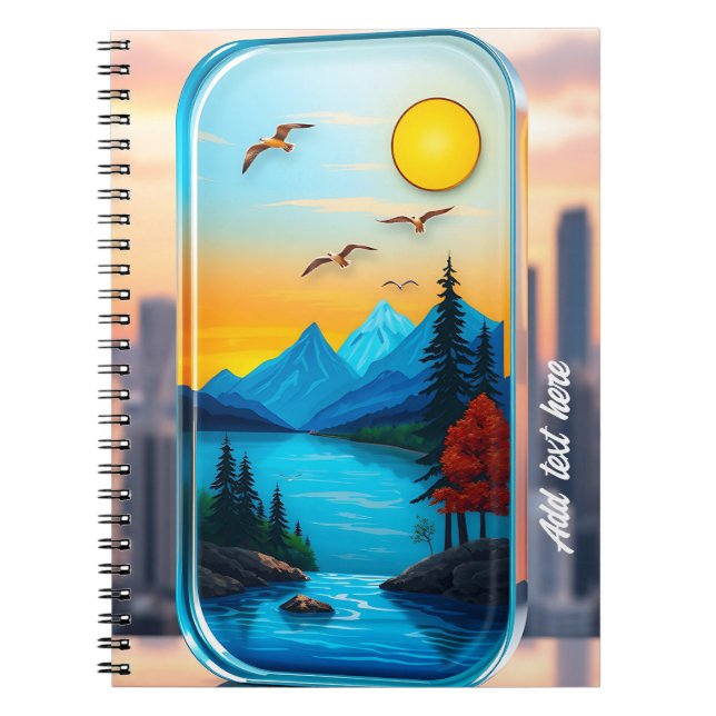 Serene & Romantik! Notizblock (Vorderseite)