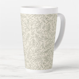 Serene Sage Green | Gentle Leaf Whisper Minimalist Milchtasse