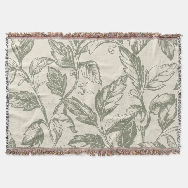 Serene Sage Green | Rustikaler Weinbaugarten Kerns Decke (Vorderseite)