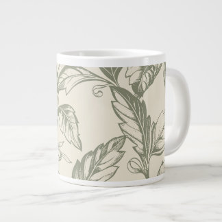 Serene Sage Green | Rustikaler Weinbaugarten Kerns Jumbo-Tasse