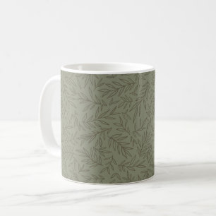 Serene Sage Green   Tiefwald Calm Tone-on-Tone Kaffeetasse