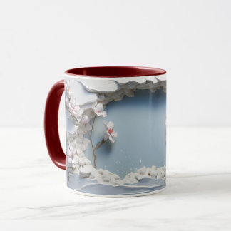 Serene Sakura Blossom Keramik Kaffee Tasse ☕