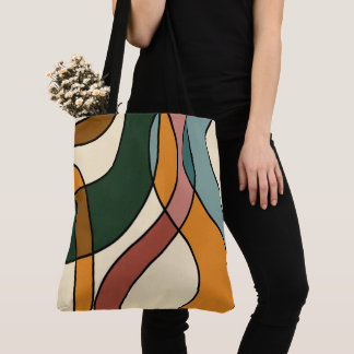 Serene Savanna Gentle Abstract Modern Earthy Tasche
