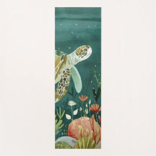 Serene Sea Turtle: Unterwasseroase Yogamatte