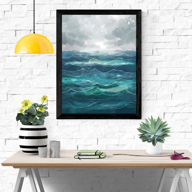 Serene Seascape Poster (Von Creator hochgeladen)