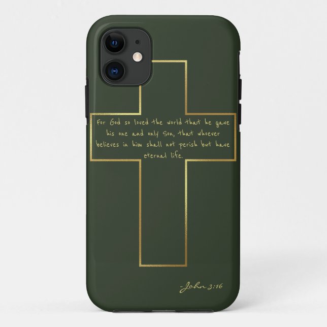 Serene Segen: Pastel Christlich Phone Case (Rückseite)
