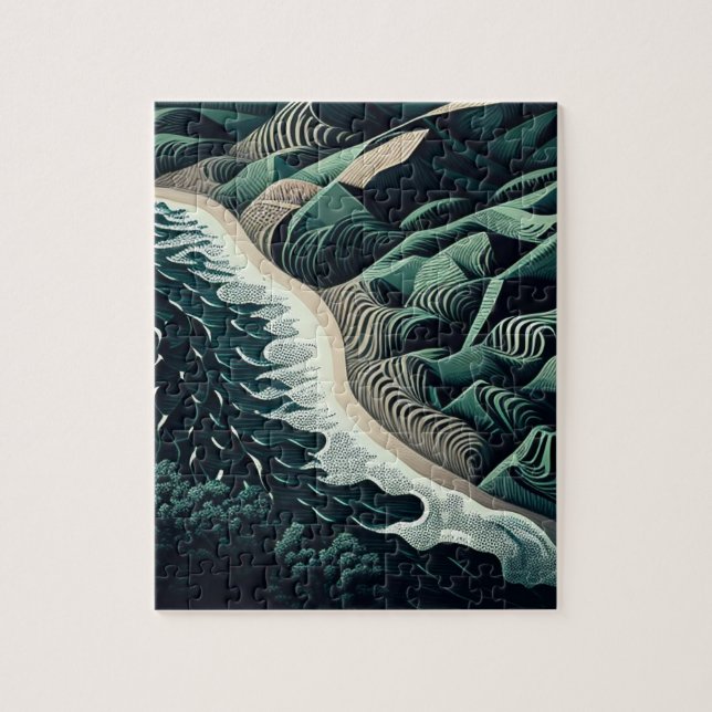Serene Shores (Vertikal)