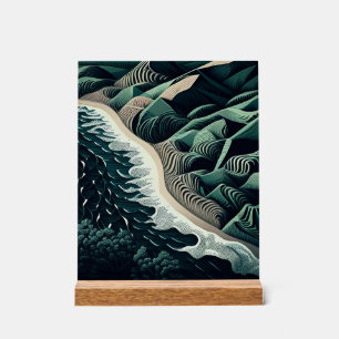 Serene Shores Acrylschild