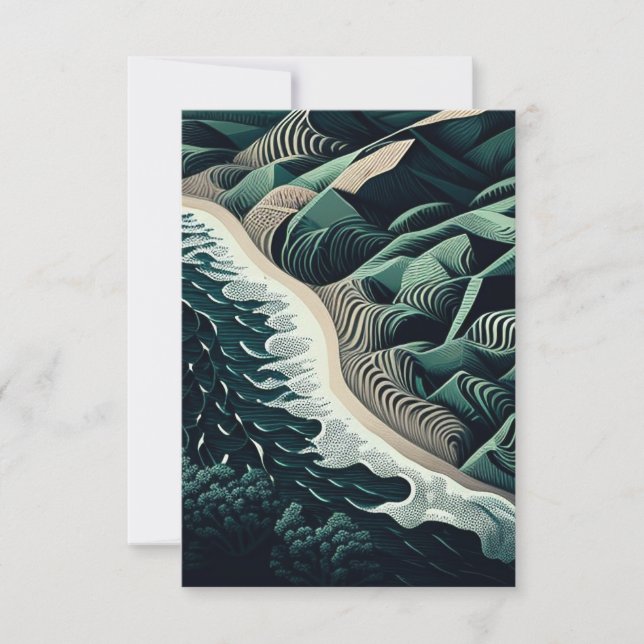 Serene Shores Ankündigung (Vorderseite)