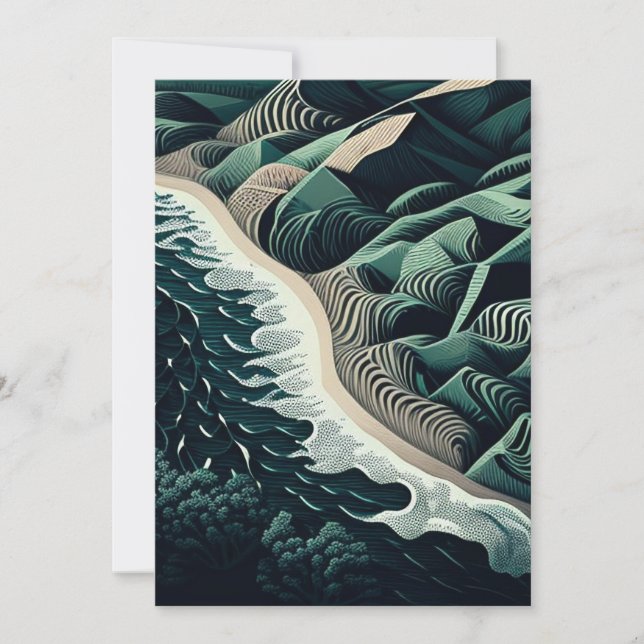 Serene Shores Ankündigung (Vorderseite)