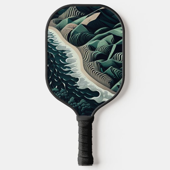 Serene Shores Pickleball Schläger (Vorderseite)