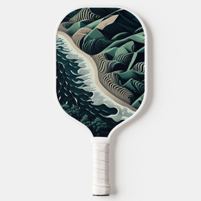 Serene Shores Pickleball Schläger (Vorderseite)