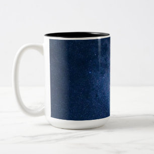 "Serene Sips: The Elegance of the Blue Coffee Tass Zweifarbige Tasse
