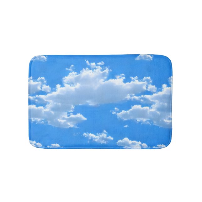 Serene Sky Bath Mat Badematte (Vorderseite)