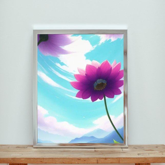 Serene Sky Bloom Fotodruck (Von Creator hochgeladen)