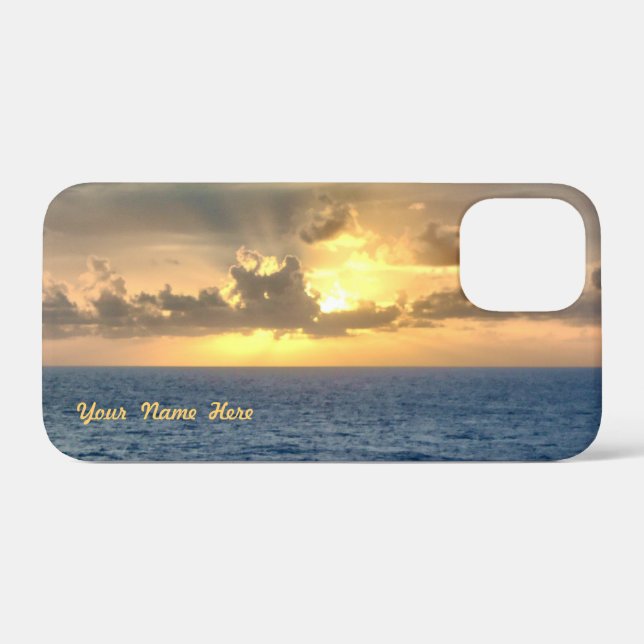 Serene Sunrise Case-Mate iPhone Hülle (Rückseite (Horizontal))
