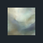 Serene Teal Blue Abstract Waves Ethereal Landscape Leinwanddruck<br><div class="desc">Immerse yourself in tranquil serenity with this ethereal abstract piece. Gentle waves of teal, deep navy, soft mint, and warm beige blend seamlessly into misty, flowing layers that suggest distant horizons and peaceful skies. The subtle rippled texture adds depth and motion, creating a calming, meditative atmosphere ideal for modern minimalist...</div>