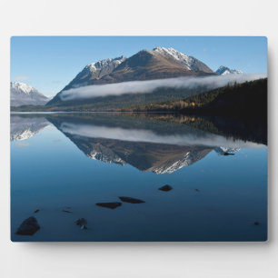 Serene Trail Lake Fotoplatte