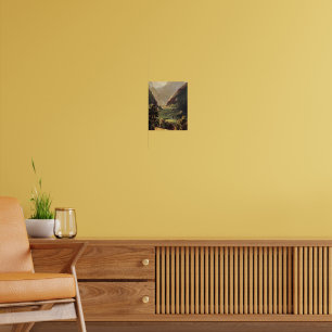 Serene Valley Landschaft Poster