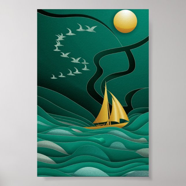 Serene Voyage Poster (Vorne)