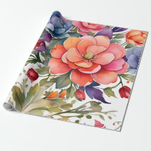 Serene Watercolor Floral PD