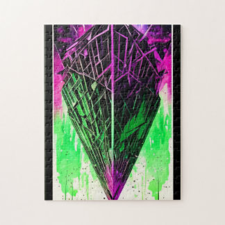 Serene Watercolor Harmony Puzzle - 252 Stück