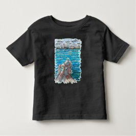 Serene Waterscape in San Juan de Ulua, Veracruz Kleinkind T-shirt