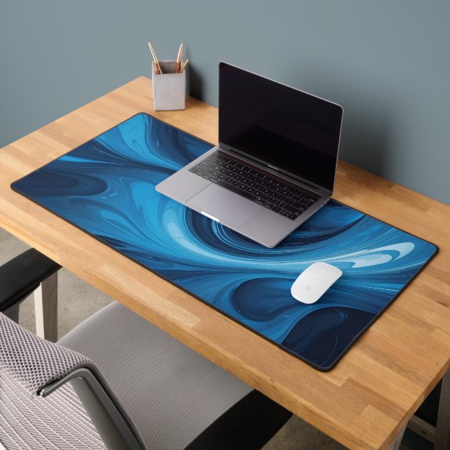 Serene Wave's BlueNovo Desk Mat Schreibtischunterlage (Büro 2)