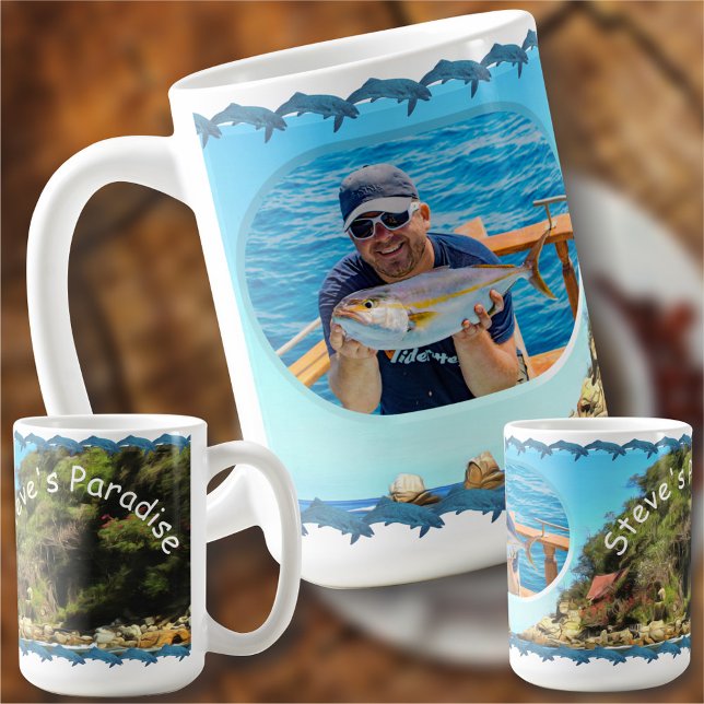 Serene Yelapa Fishing Paradise 0758 Kaffeetasse (Von Creator hochgeladen)
