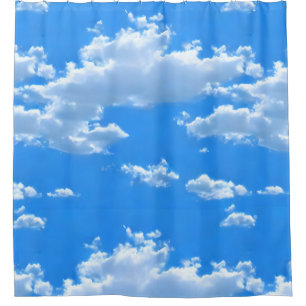 Serener Himmel Duschvorhang
