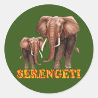 Serengeti Elephant
