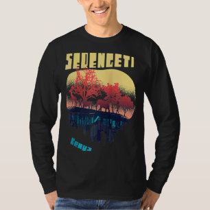 Serengeti Kenya Safari Afrika Nationalpark Big Fi T-Shirt