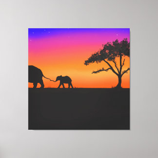 Serengeti Nächte Leinwanddruck