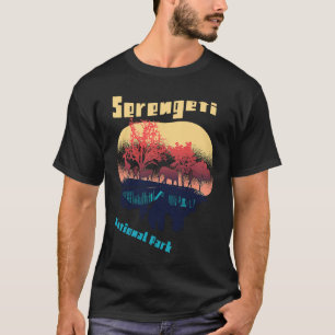 Serengeti Nationalpark Afrika Safari Elephant Big T-Shirt