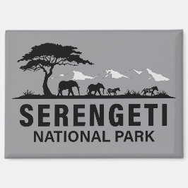 Serengeti Nationalpark Tansania Magnet
