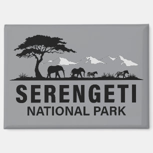 Serengeti Nationalpark Tansania Magnet