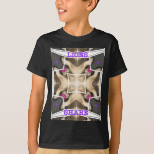 Serengeti Pracht: Lebendige Tierhaut-Kunstfertigke T-Shirt