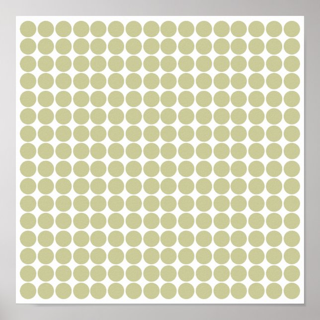 Serengeti Safari Dot Poster (Vorne)