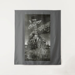 "Serengeti Steampunk" Tapestry Wandteppich