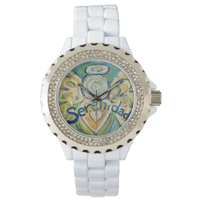 Serenidad Inspiration Guardian Angel Wrist Watch Armbanduhr (Vorderseite)