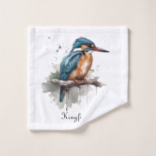 Serenität des Eisvogels Waschlappen