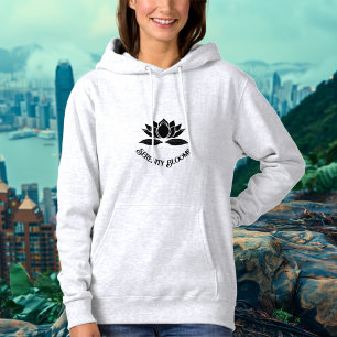 Serenity Blütenträume – Lotusblumen-Design Hoodie